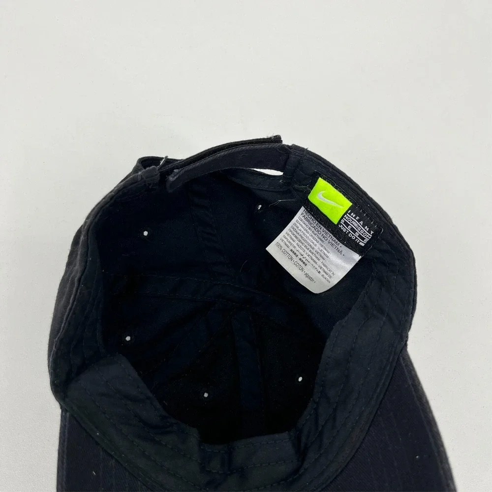 Nike Infant Futura Logo Baseball Cap Black Adjustable Cotton Hat